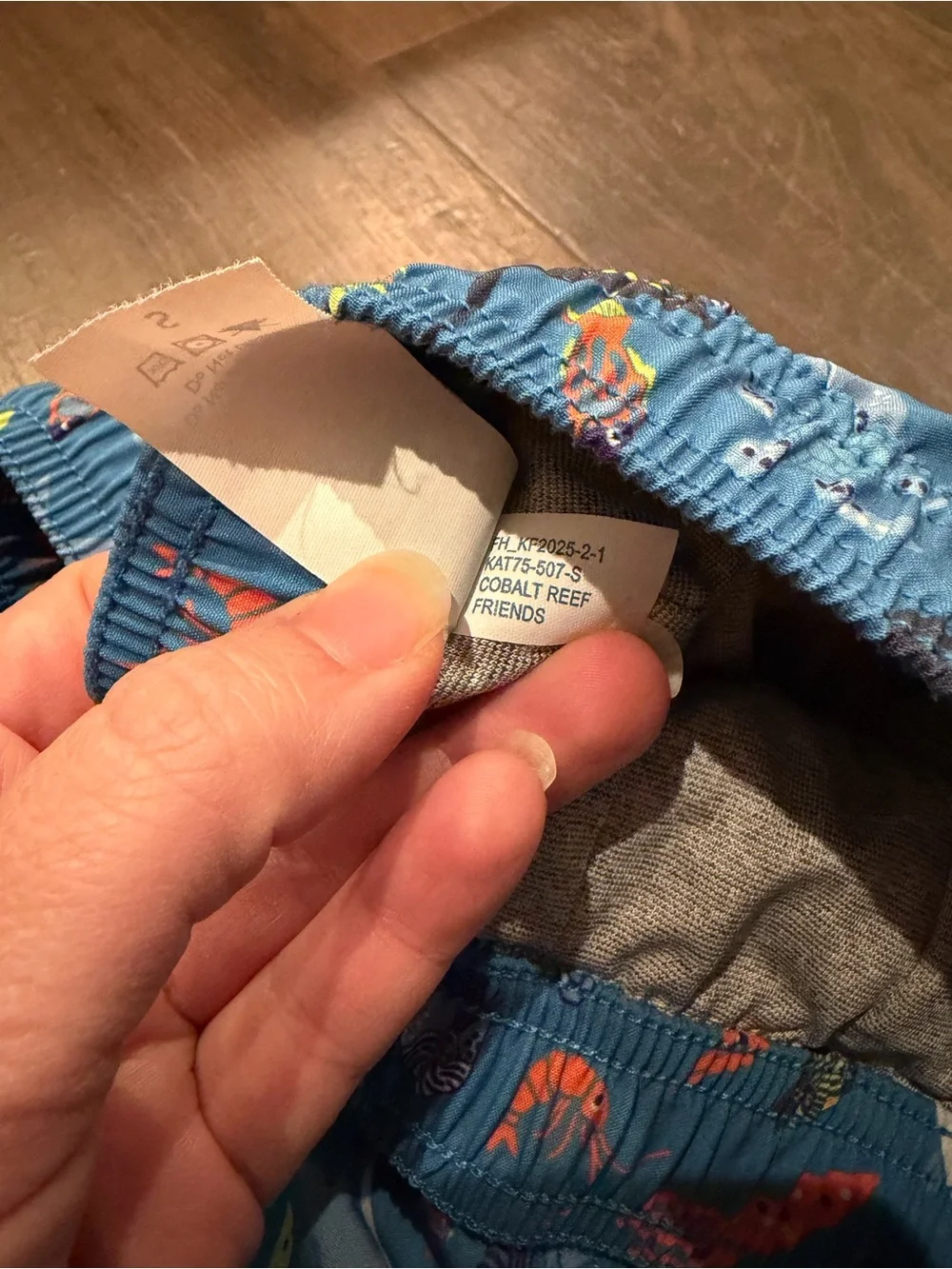 Fair Harbor Reef Friends Swim Trunks Boys Small